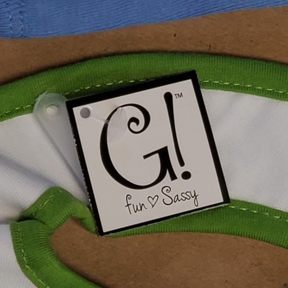 Carter's Easter Onesie W/ Bib 6M Blue - Picture 4 of 10